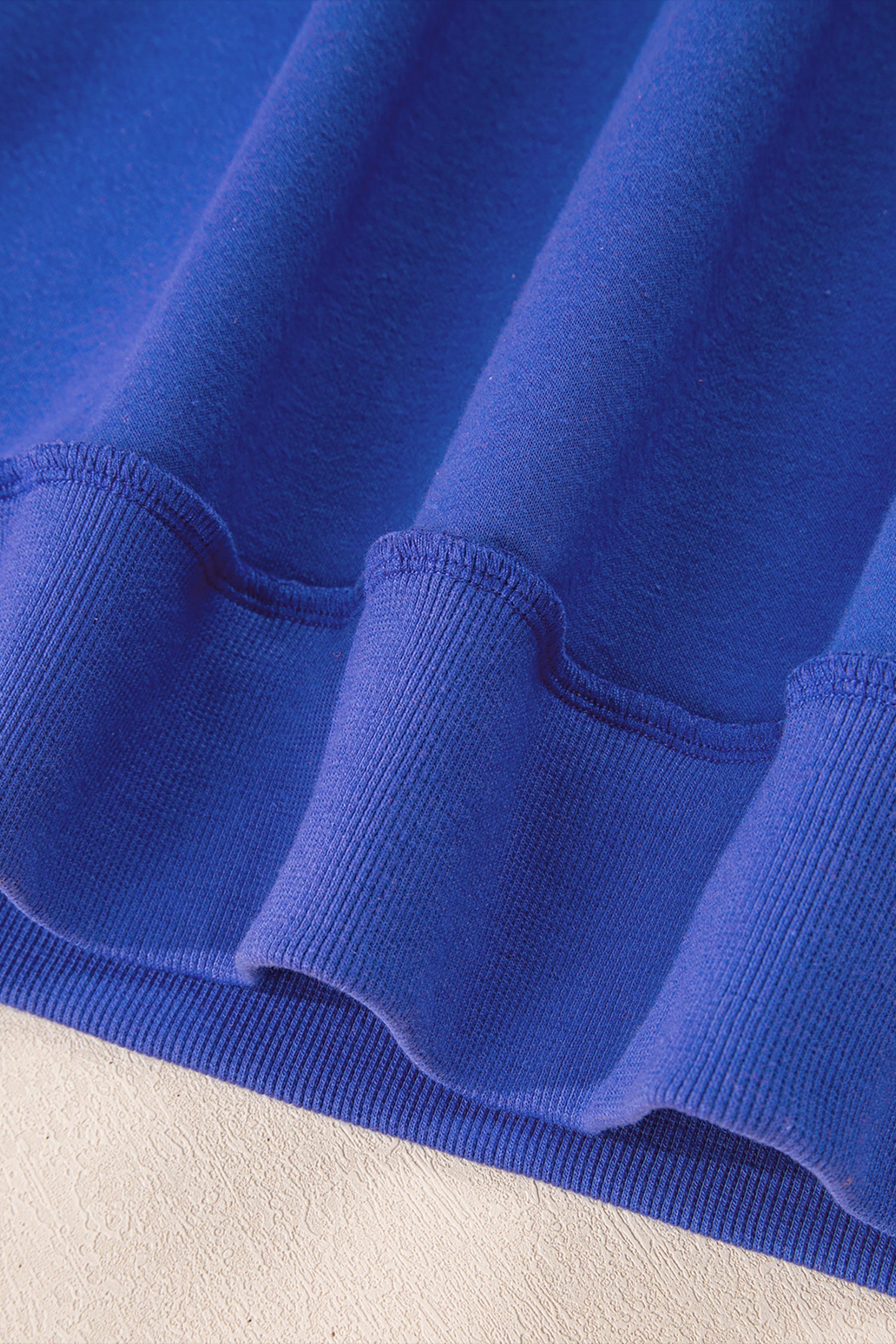 Racing Red Oversize Drop Shoulder Reversible Mock Neck Sweatshirt