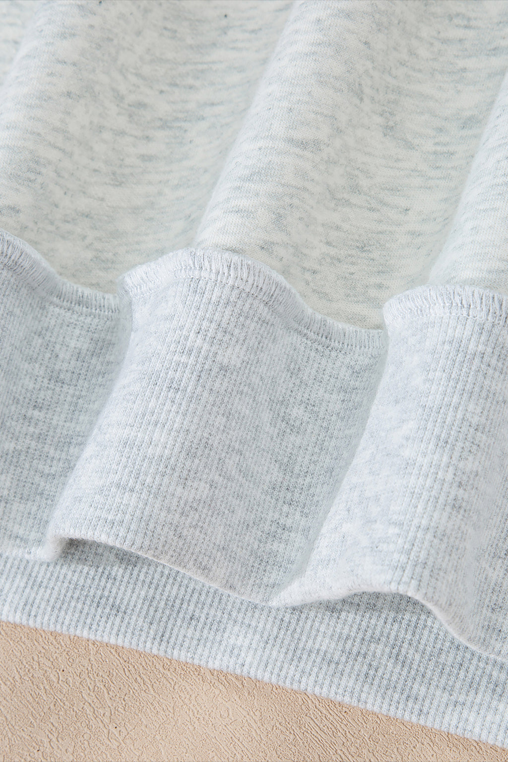 Racing Red Oversize Drop Shoulder Reversible Mock Neck Sweatshirt