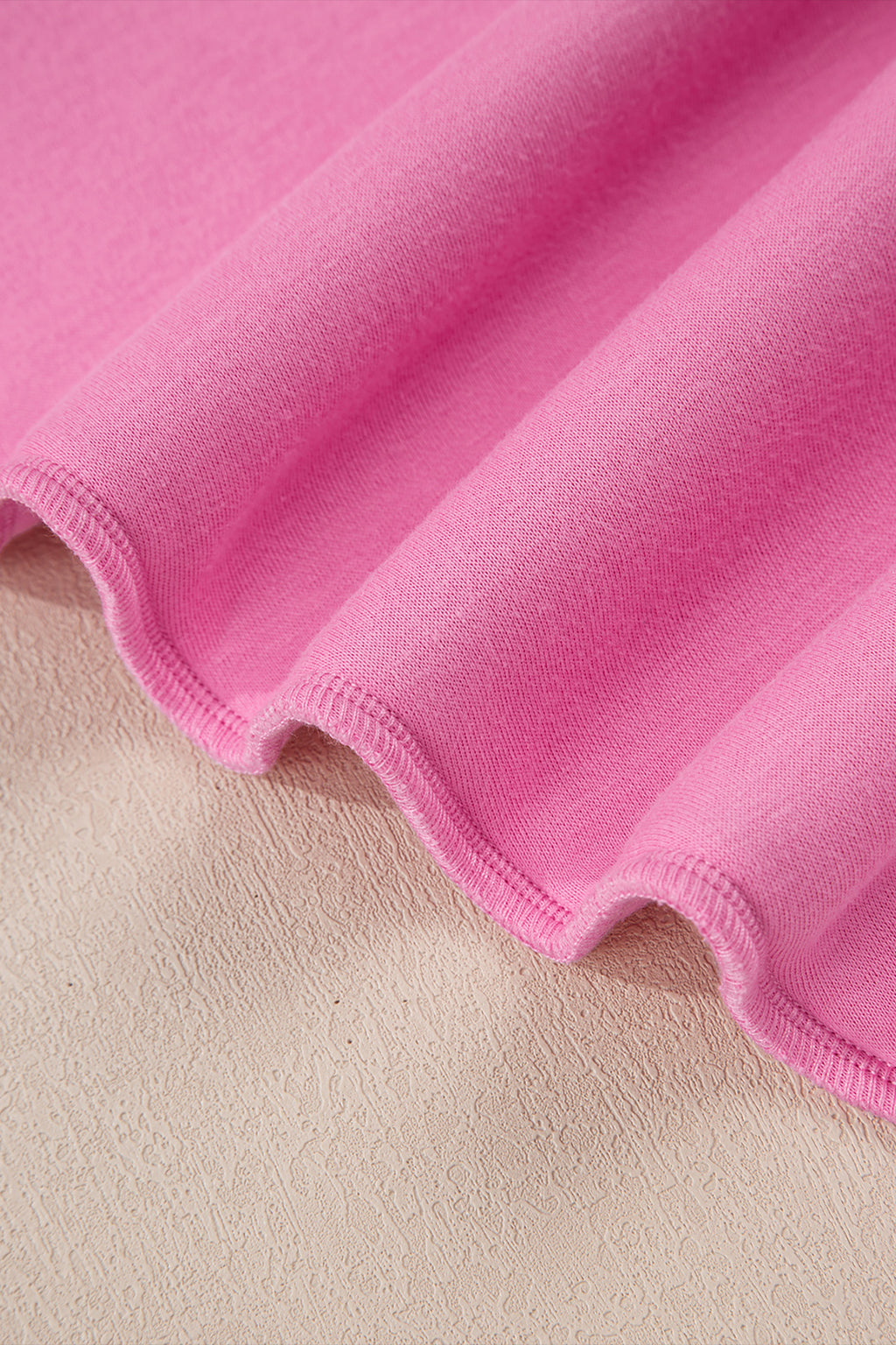 Racing Red Oversize Drop Shoulder Reversible Mock Neck Sweatshirt