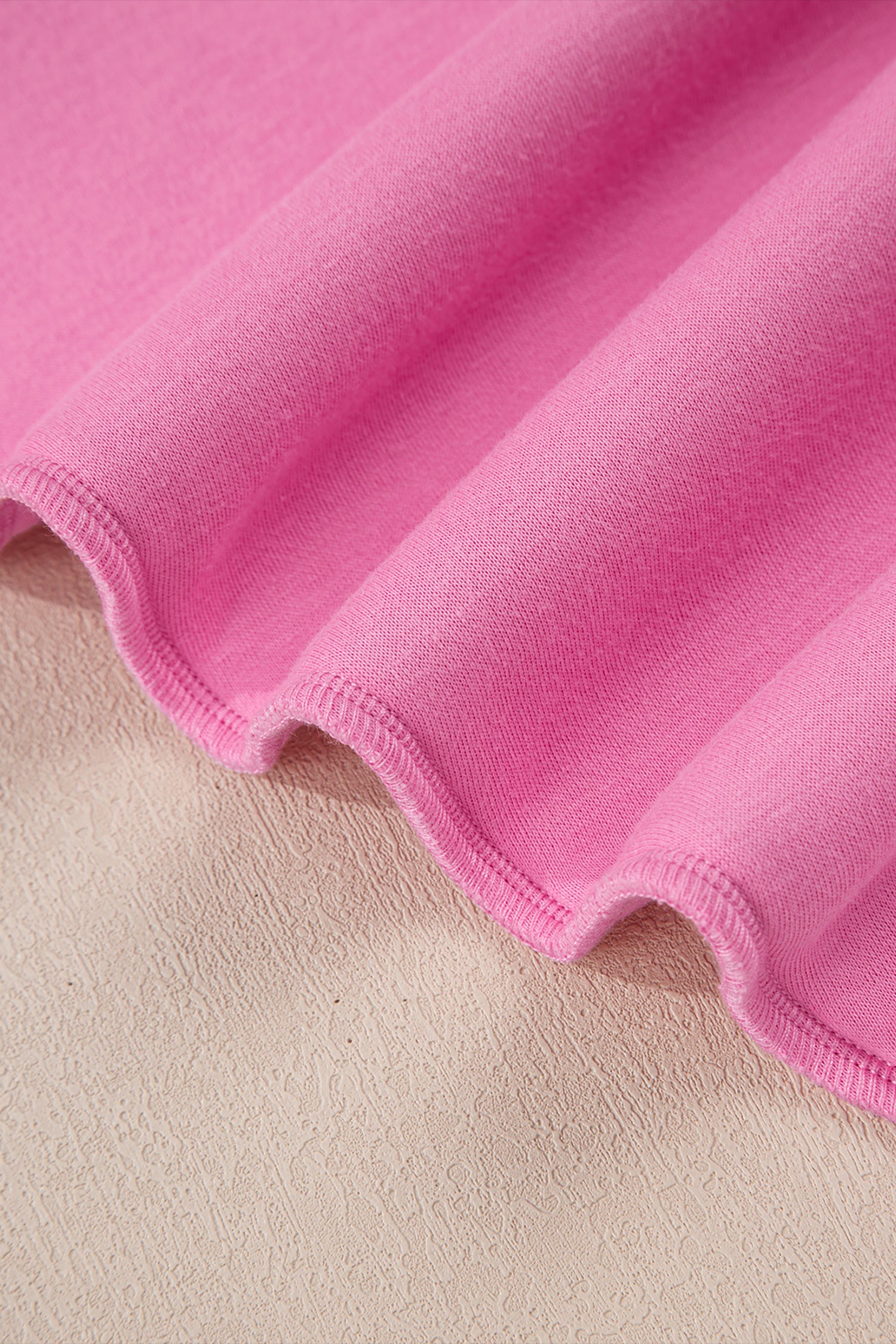 Racing Red Oversize Drop Shoulder Reversible Mock Neck Sweatshirt