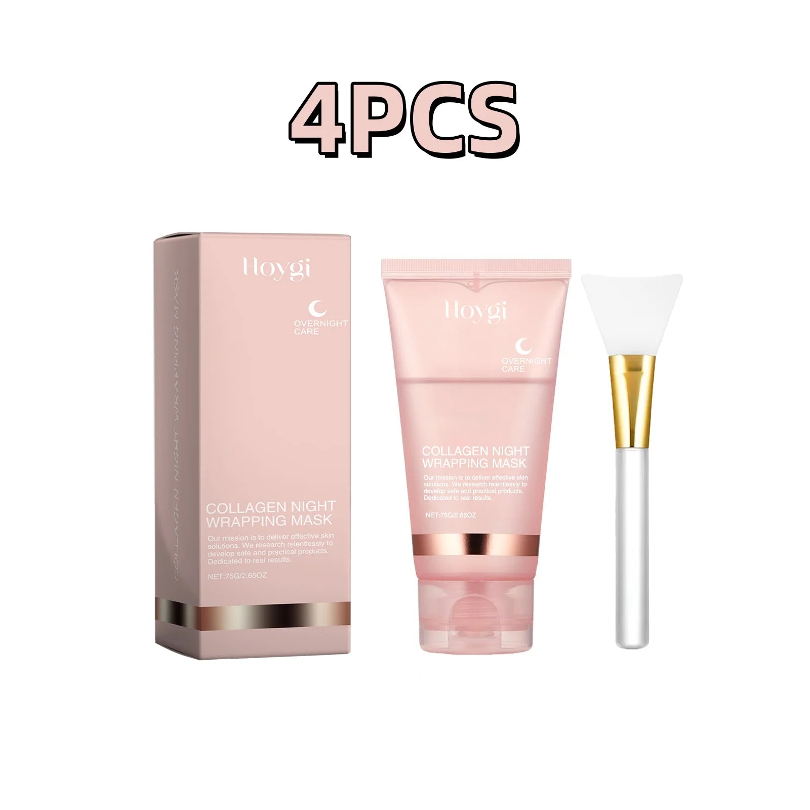 75g Hoygi Collagen Peeling Tearing Facial Mask Moisturize Nourish Beauty Skin Deep Clean Hydration Night Care Facial Mask Cream