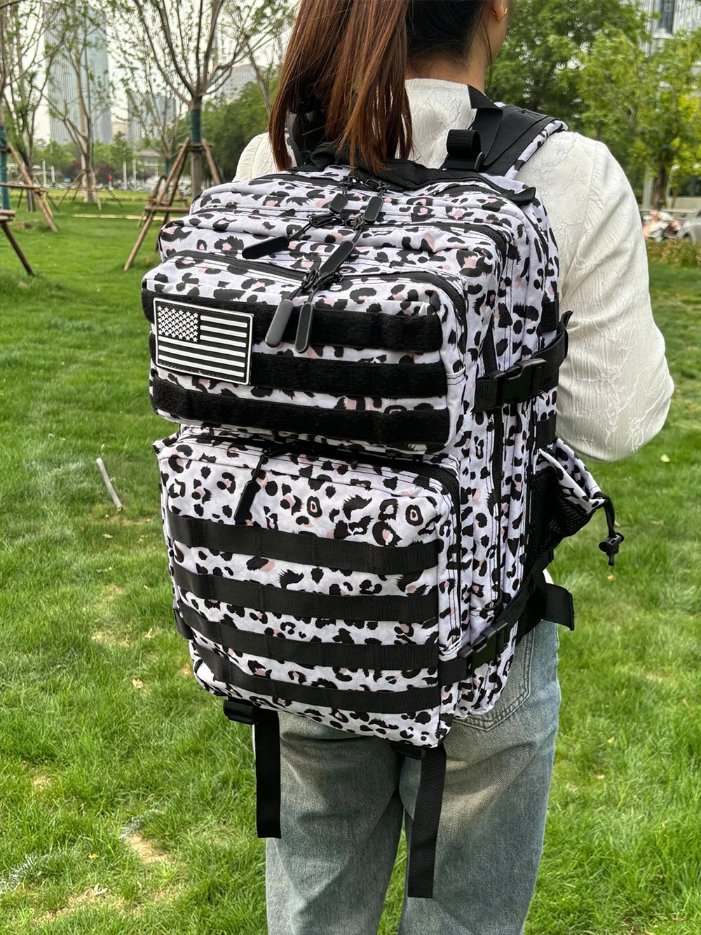 45L Tactical Backpack 3P Bag 3 Days Assault Outdoor Backpack Travel Waterproof Climbing Rucksack Camping Hiking Hunting Mochila