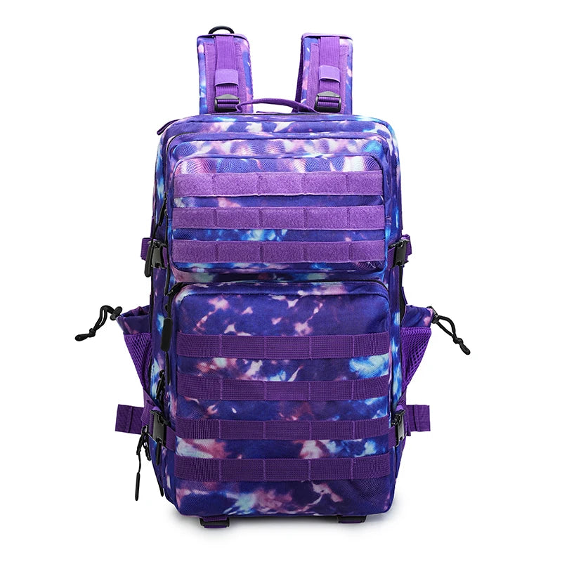 45L Tactical Backpack 3P Bag Assault Backpack Outdoor 3 Days Travel Waterproof Climbing Rucksack Camping Hiking Hunting Mochila