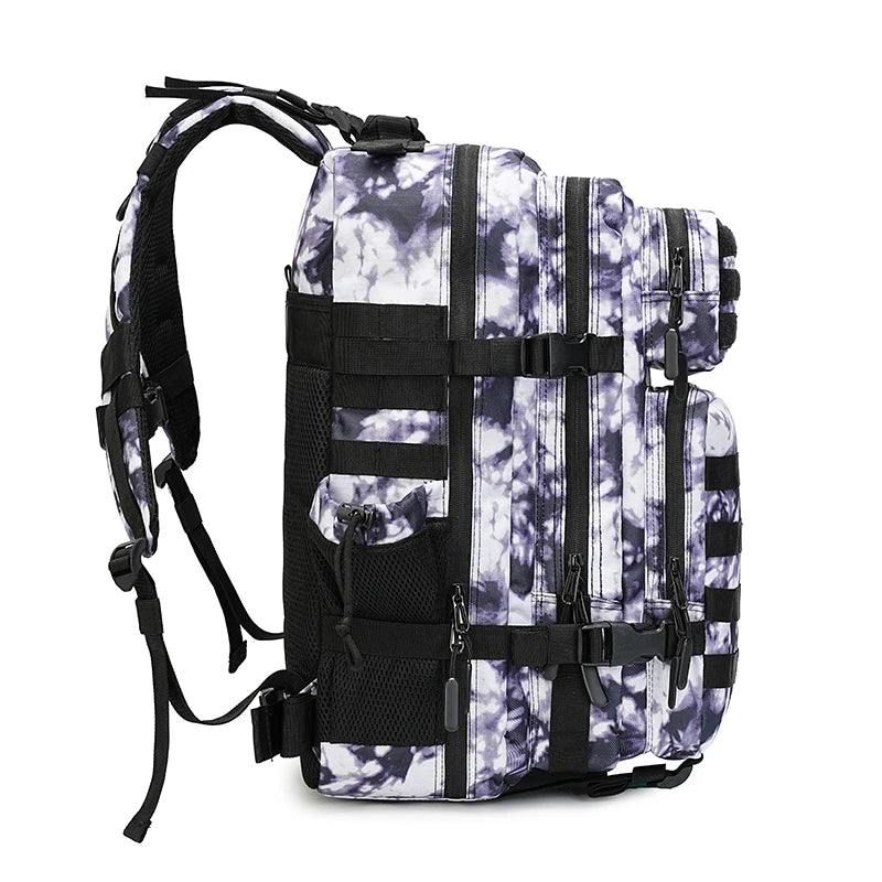 45L Tactical Backpack 3P Bag 3 Days Assault Outdoor Backpack Travel Waterproof Climbing Rucksack Camping Hiking Hunting Mochila