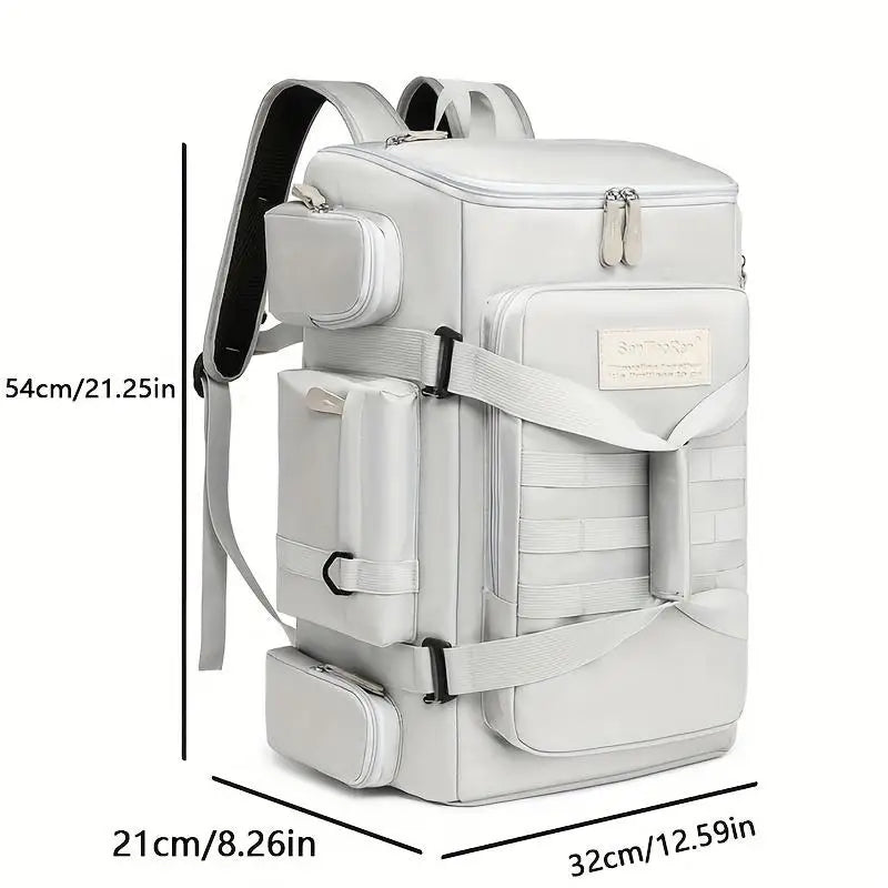 Large Capacity Multi-pocket Multi-functional Outdoor Travel Backpack Handbag Mountaineering Bag Suitable For Business Trips