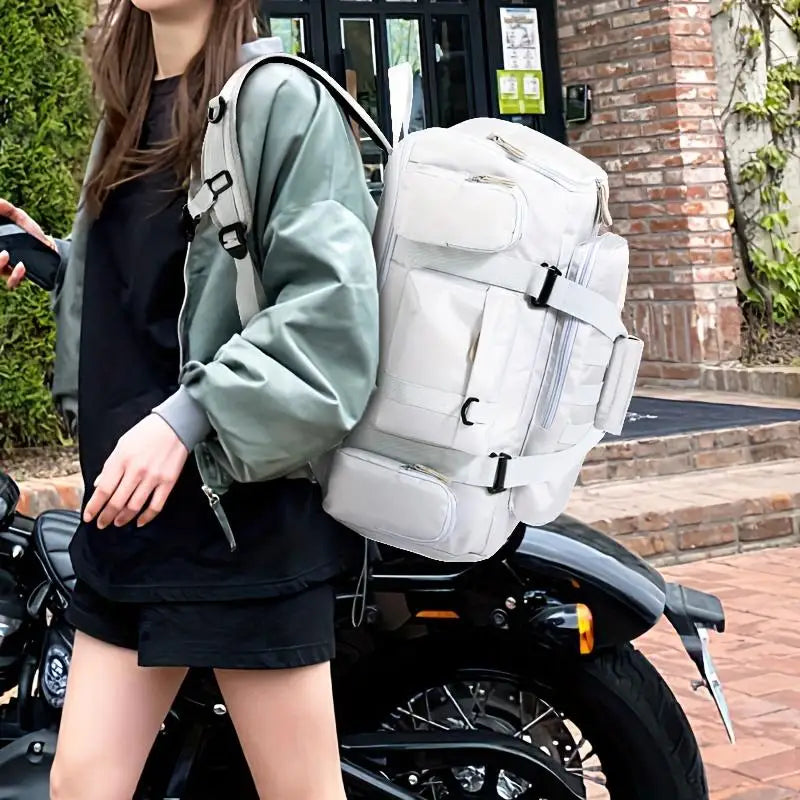 Large Capacity Multi-pocket Multi-functional Outdoor Travel Backpack Handbag Mountaineering Bag Suitable For Business Trips