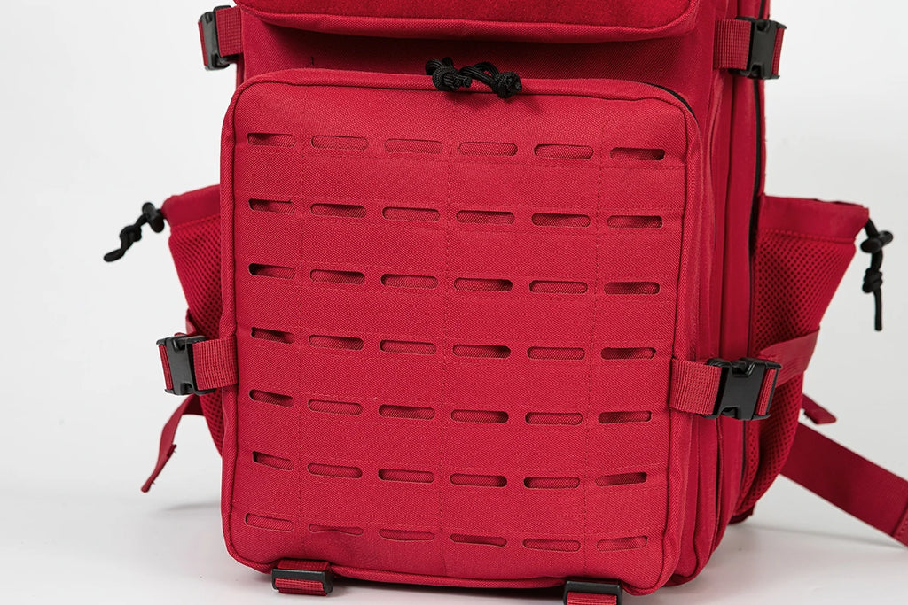 45L Men's Tactical Backpack with Double Cup Holder Hunting Backpack Outdoor Camping Gear Backpack Hiking Survival Backpack