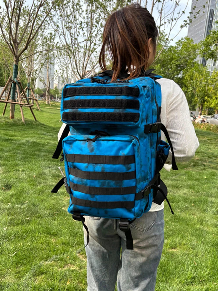 45L Tactical Backpack 3P Bag Assault Backpack Outdoor 3 Days Travel Waterproof Climbing Rucksack Camping Hiking Hunting Mochila