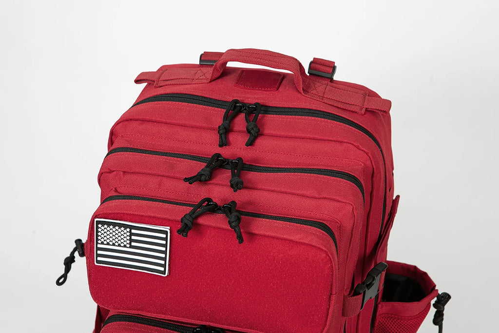 45L Men's Tactical Backpack with Double Cup Holder Hunting Backpack Outdoor Camping Gear Backpack Hiking Survival Backpack