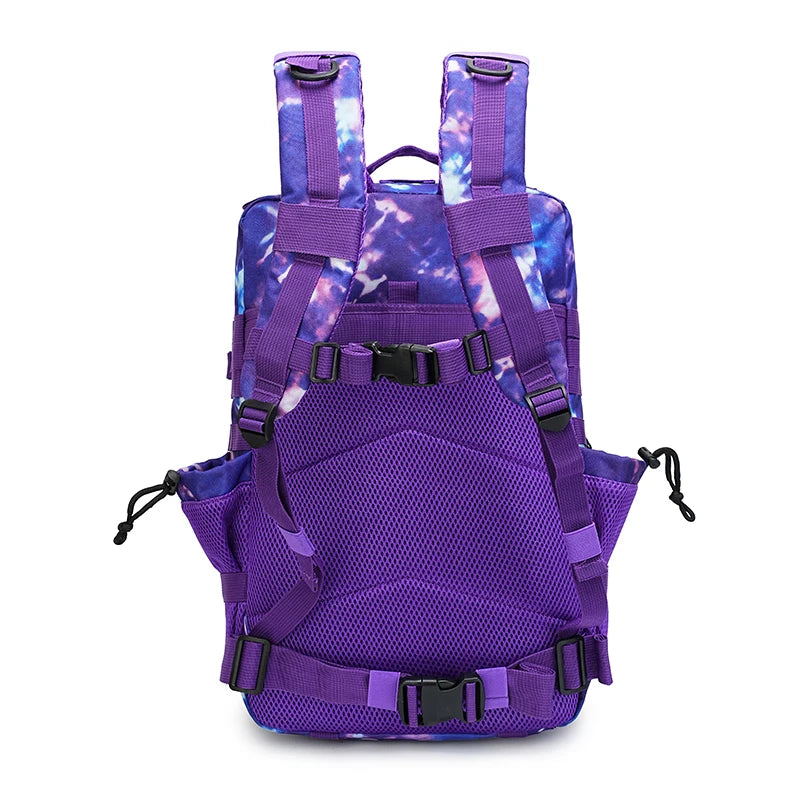 45L Tactical Backpack 3P Bag Assault Backpack Outdoor 3 Days Travel Waterproof Climbing Rucksack Camping Hiking Hunting Mochila