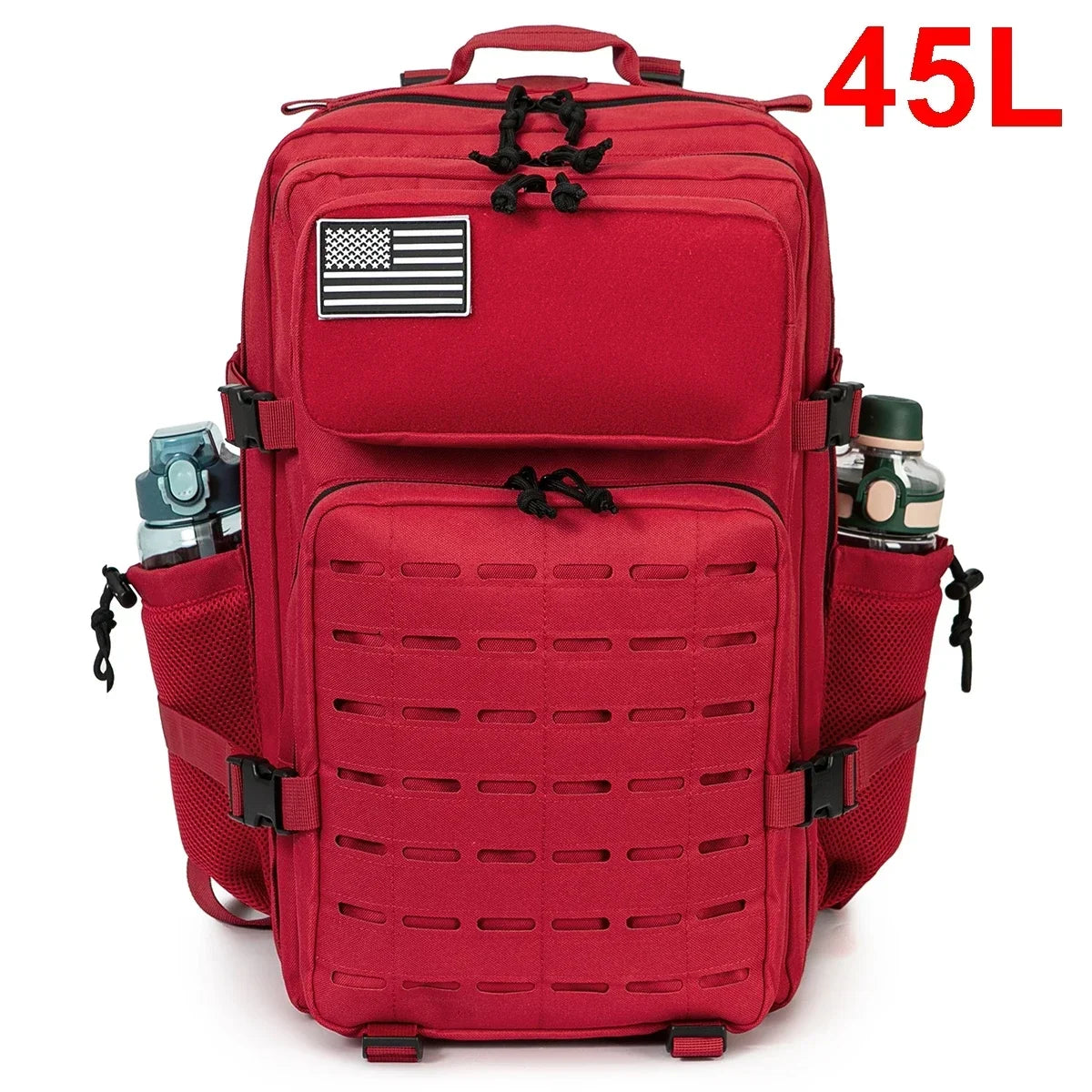 25L/45L Men's and Women's Tactical Backpacks , Outdoor Activities, Small School Backpacks with Water Bottle Holder