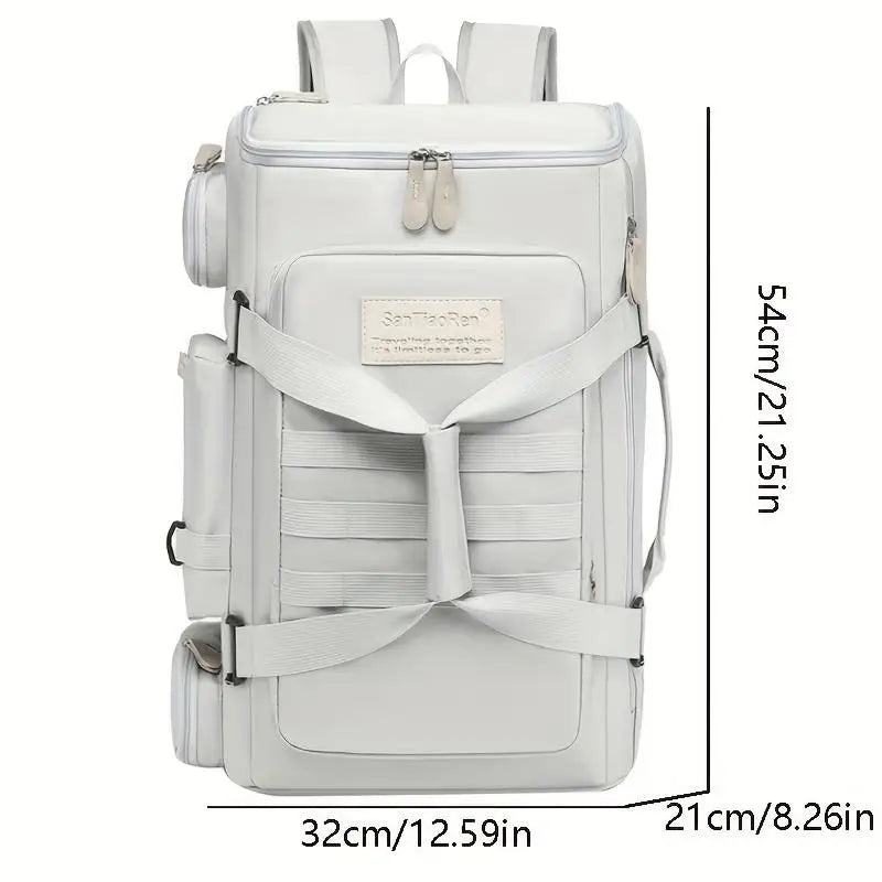 Large Capacity Multi-pocket Multi-functional Outdoor Travel Backpack Handbag Mountaineering Bag Suitable For Business Trips