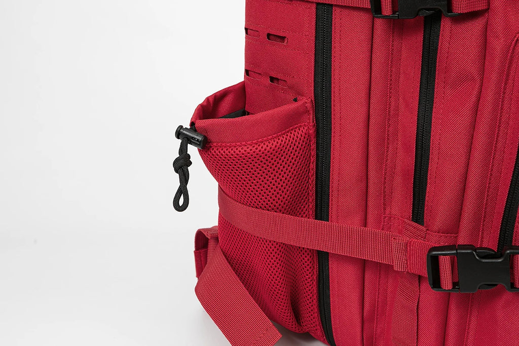 45L Men's Tactical Backpack with Double Cup Holder Hunting Backpack Outdoor Camping Gear Backpack Hiking Survival Backpack