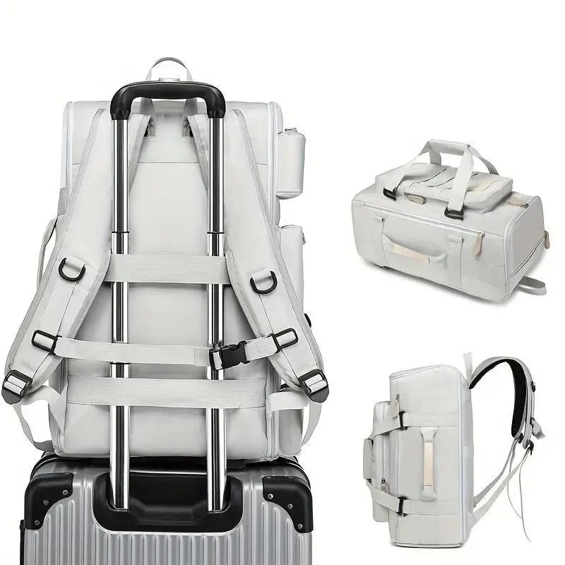 Large Capacity Multi-pocket Multi-functional Outdoor Travel Backpack Handbag Mountaineering Bag Suitable For Business Trips