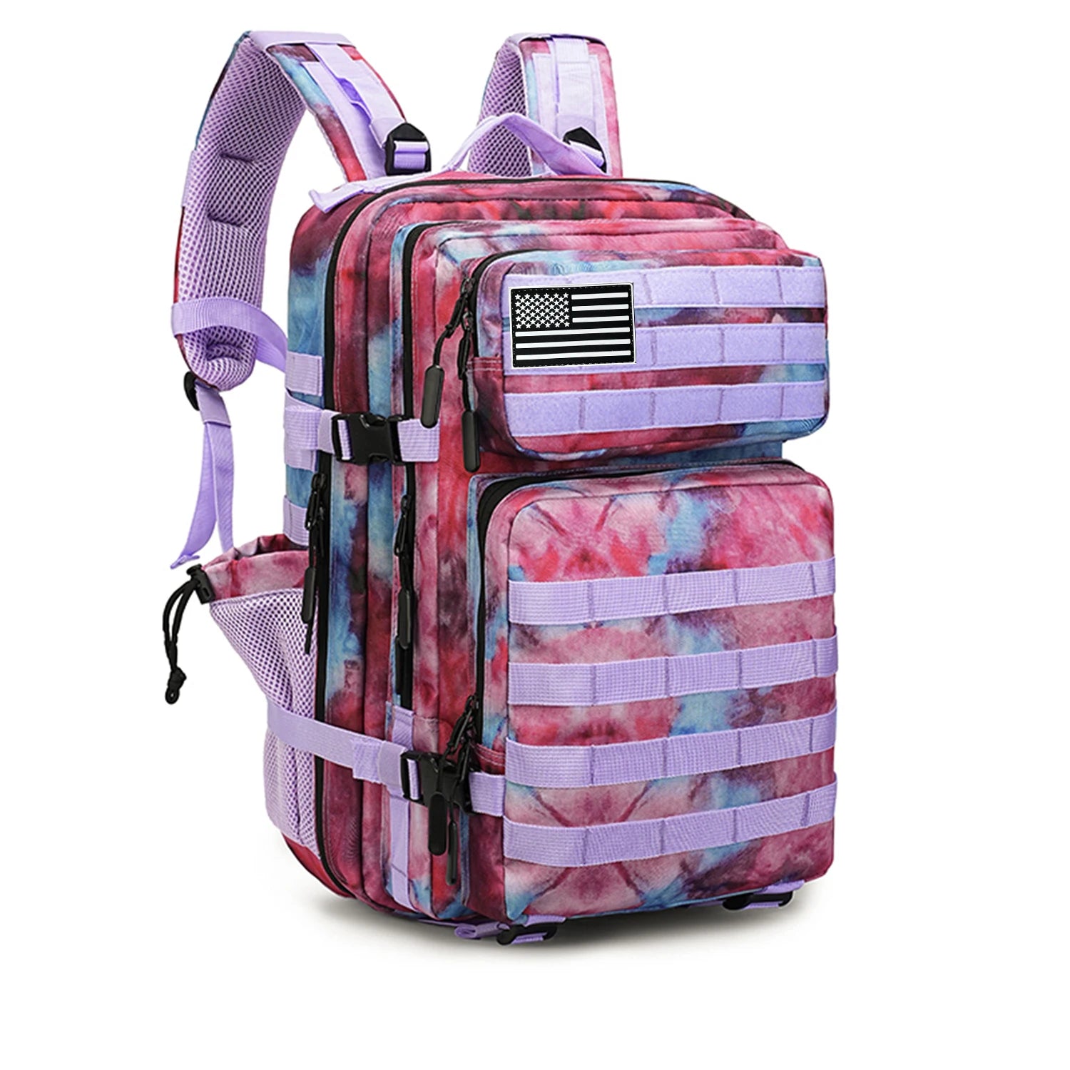 45L Tactical Backpack 3P Bag Assault Backpack Outdoor 3 Days Travel Waterproof Climbing Rucksack Camping Hiking Hunting Mochila