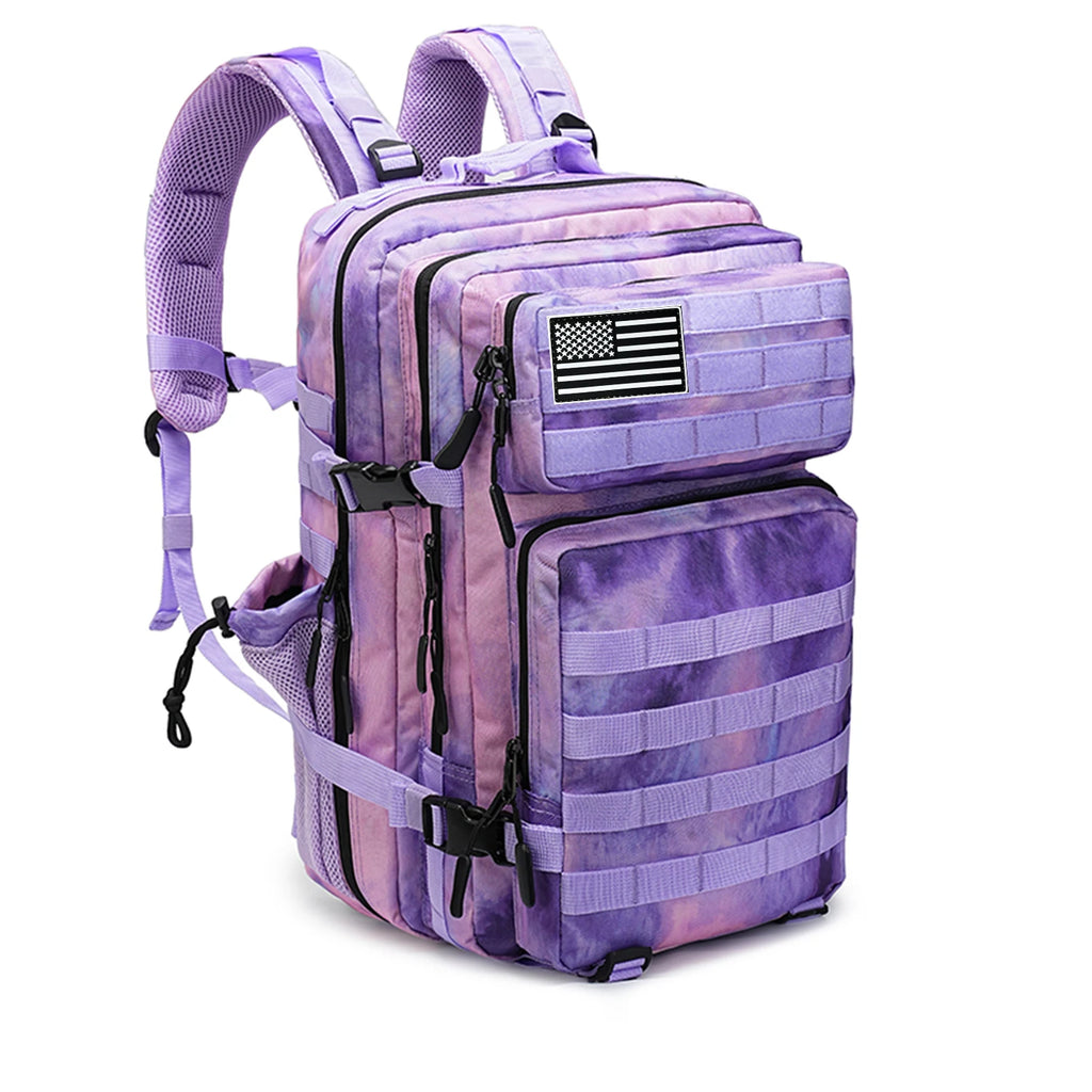 45L Tactical Backpack 3P Bag Assault Backpack Outdoor 3 Days Travel Waterproof Climbing Rucksack Camping Hiking Hunting Mochila