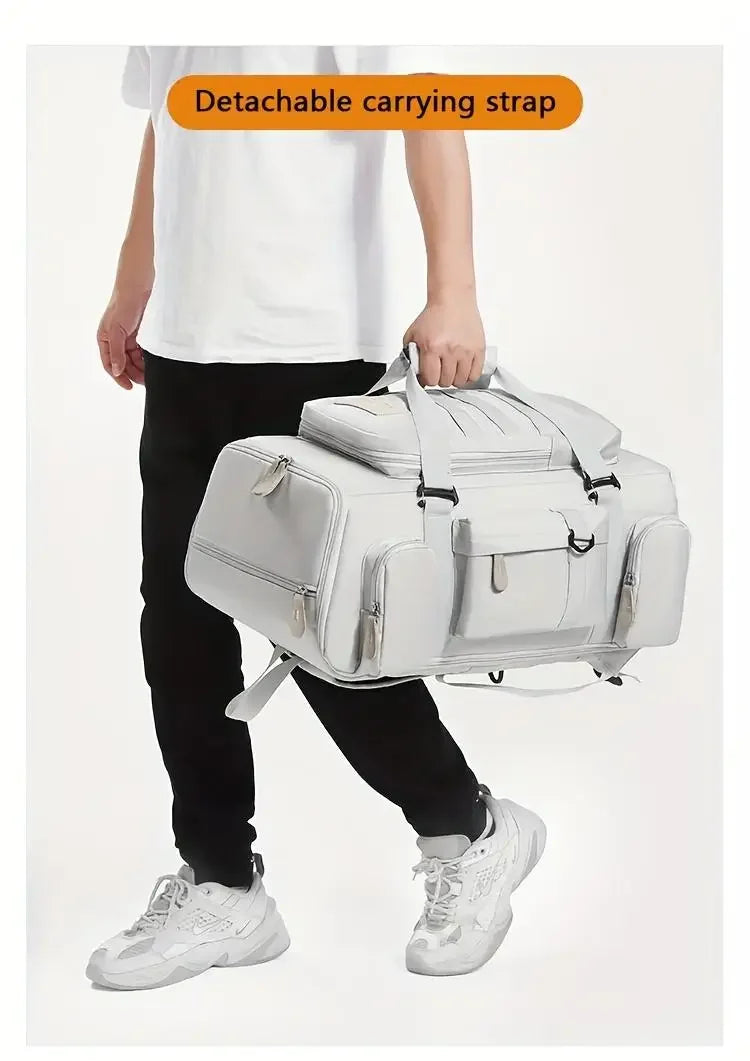 Large Capacity Multi-pocket Multi-functional Outdoor Travel Backpack Handbag Mountaineering Bag Suitable For Business Trips