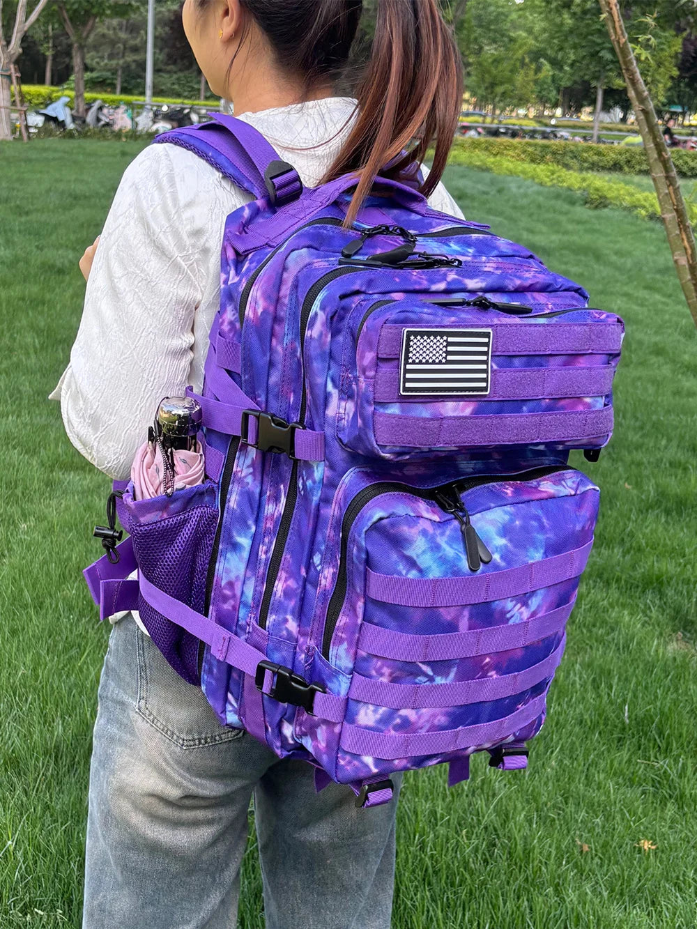 45L Tactical Backpack 3P Bag 3 Days Assault Outdoor Backpack Travel Waterproof Climbing Rucksack Camping Hiking Hunting Mochila