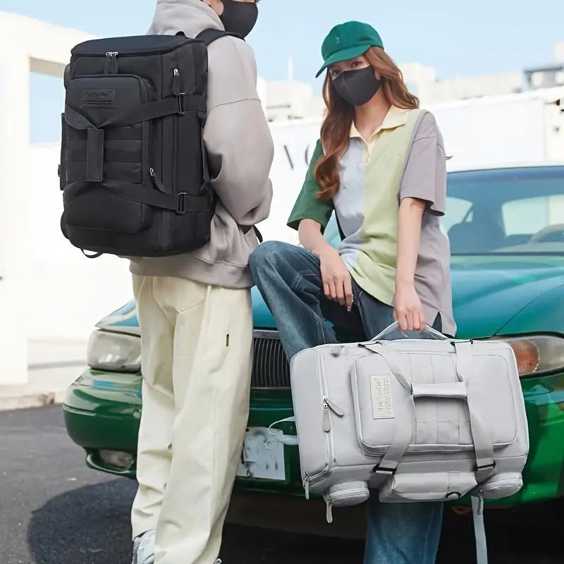 Large Capacity Multi-pocket Multi-functional Outdoor Travel Backpack Handbag Mountaineering Bag Suitable For Business Trips