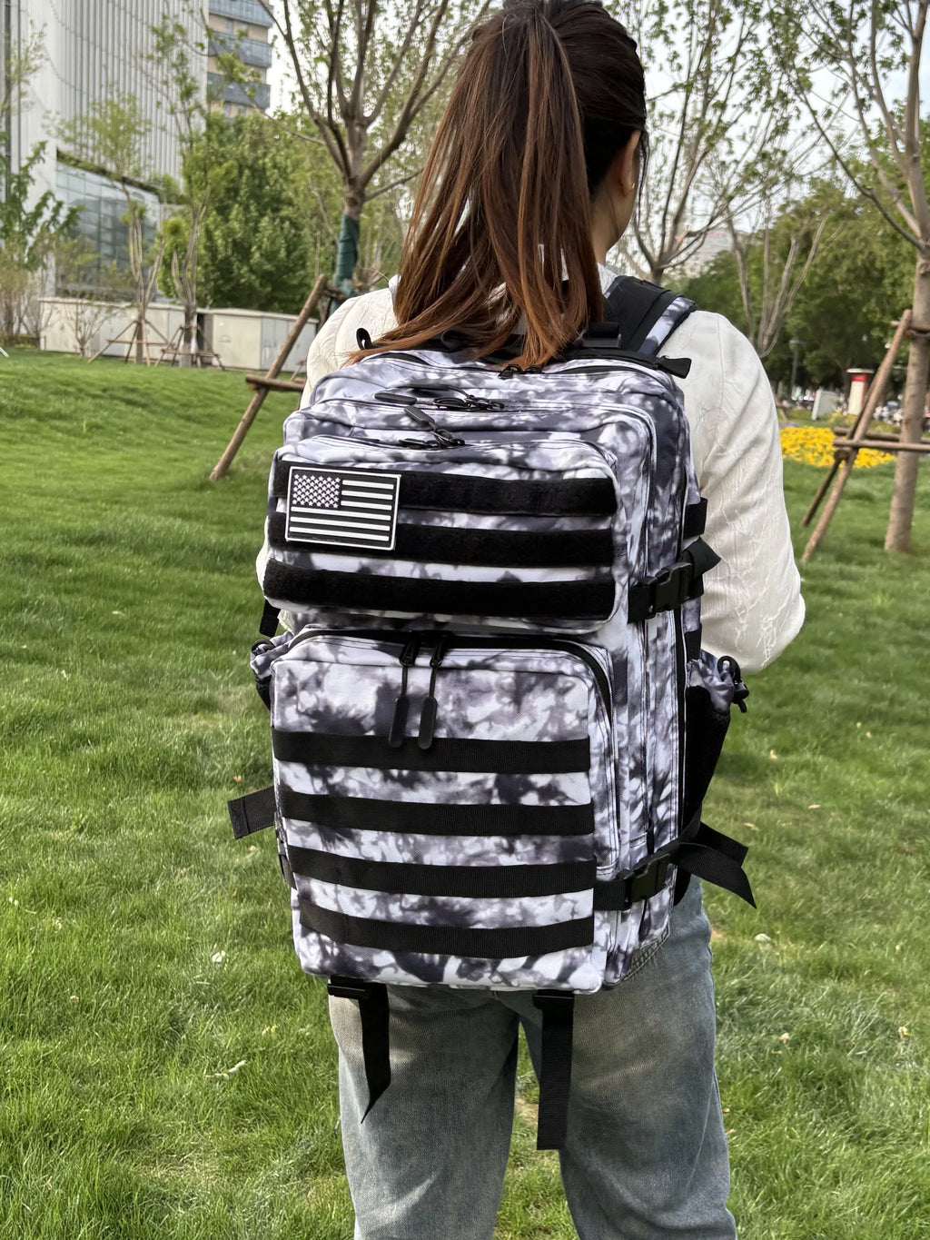 45L Tactical Backpack 3P Bag 3 Days Assault Outdoor Backpack Travel Waterproof Climbing Rucksack Camping Hiking Hunting Mochila