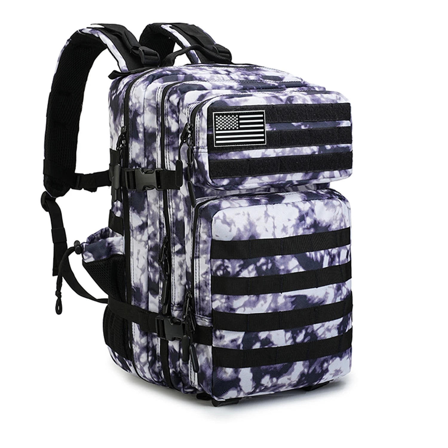 45L Tactical Backpack 3P Bag Assault Backpack Outdoor 3 Days Travel Waterproof Climbing Rucksack Camping Hiking Hunting Mochila