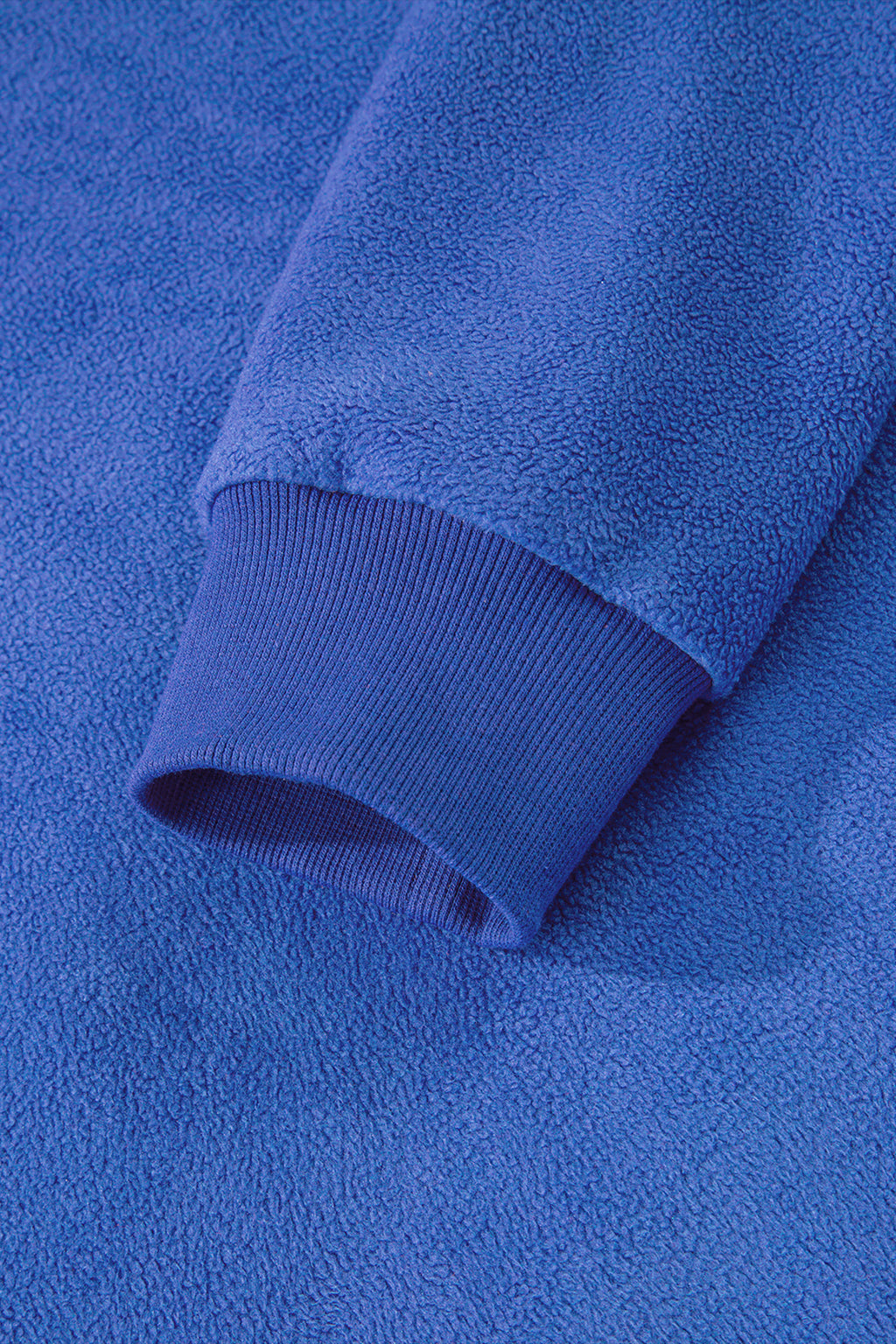 Racing Red Oversize Drop Shoulder Reversible Mock Neck Sweatshirt