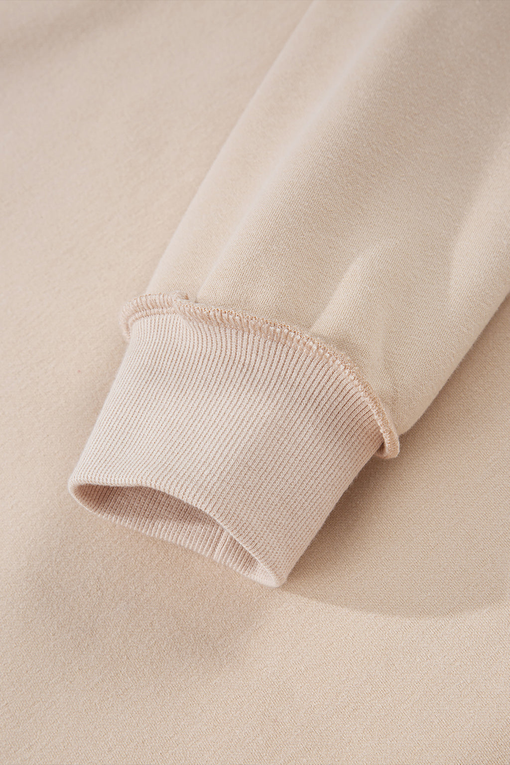 Racing Red Oversize Drop Shoulder Reversible Mock Neck Sweatshirt