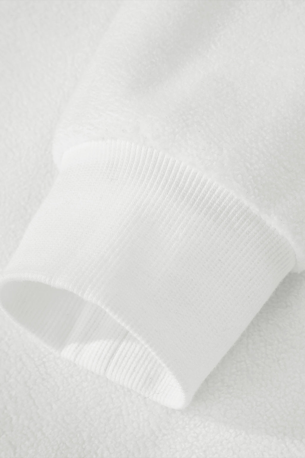 Racing Red Oversize Drop Shoulder Reversible Mock Neck Sweatshirt